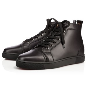 Altos Christian Louboutin Louis Negros Negros | AMH-048265