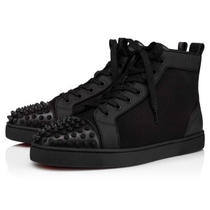 Altos Christian Louboutin Varsilou Spikes Negros | DNX-142578