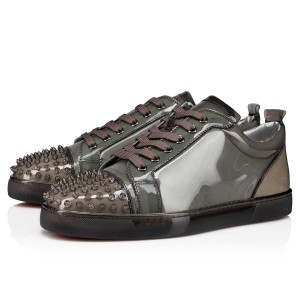 Bajos Christian Louboutin Louis Junior X Ray Sasso / Clear Sasso | GHZ-807439