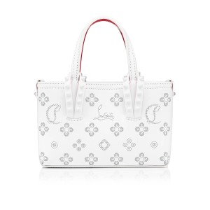 Bolsas Christian Louboutin Cabata E/W Nano Bianco / Bianco | DWZ-941756