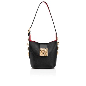 Bolsas Christian Louboutin Carasky Mini Negros Dorados | HZX-180235