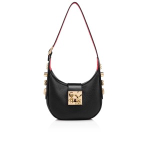 Bolsas Christian Louboutin Carasky Mini Negros Dorados | YBM-083172