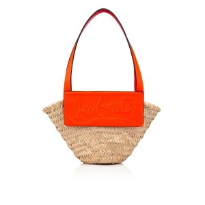 Bolsas Christian Louboutin Loubishore Naturel / Sunrise | DSU-163245