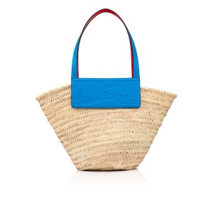 Bolsas Christian Louboutin Loubishore Naturel / Alize | RLA-495128