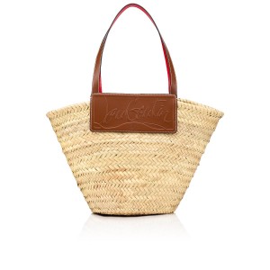 Bolsas Christian Louboutin Loubishore Naturel / Nude 5 | KGU-412783