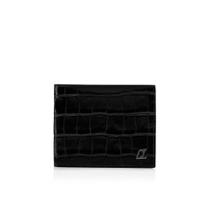 Carteras Christian Louboutin Coolcard Negros Metal | NGE-439612