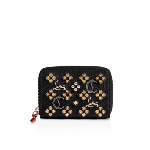Carteras Christian Louboutin Panettone Coin Purse Negros | RIL-963405