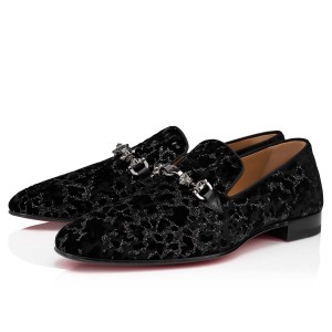 Mocasines Christian Louboutin Equiswing Negros | KFN-193504