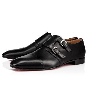 Mocasines Christian Louboutin Mortimer Negros | MVS-715603