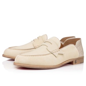 Mocasines Christian Louboutin Penny No Back Panna Cotta / Craie | JTX-483701