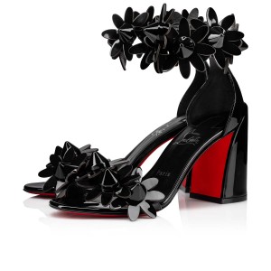 Sandalias Christian Louboutin Daisy Spikes 85 mm Negros Negros | DWQ-215609