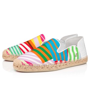 Sandalias Christian Louboutin Espadon Alpargata Multi / Bianco | GHU-590361