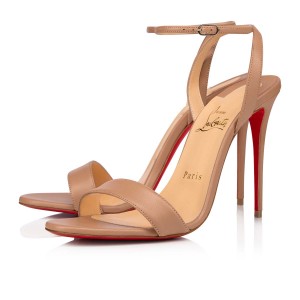Sandalias Christian Louboutin Loubigirl 100 mm Nude | CJV-317952
