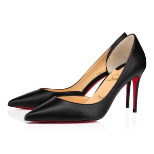 Tacones Christian Louboutin Iriza 85 mm Negros | UAG-089127