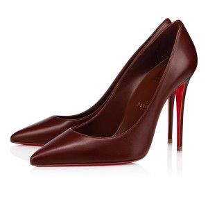 Tacones Christian Louboutin Kate 100 mm Nude 8 / Lin Nude 8 | ZOV-436021