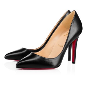 Tacones Christian Louboutin Pigalle 100 mm Negros | IMK-180365