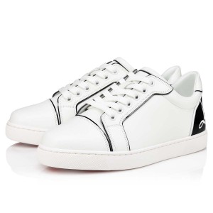 Tenis Christian Louboutin Fun Vieira Negros | DUM-612793