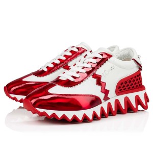 Tenis Christian Louboutin Loubishark Loubi / Bianco | MJD-208569