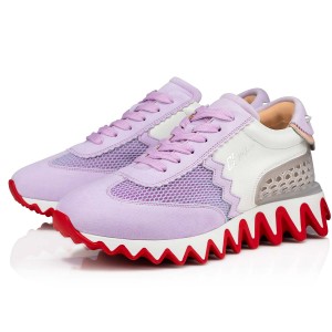Tenis Christian Louboutin Loubishark Version Lilac Smoke | AKD-947130