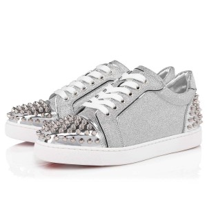 Tenis Christian Louboutin Vieira 2 Plateados Plateados | CXY-349265