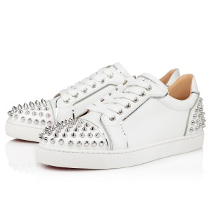 Tenis Christian Louboutin Vieira 2 Plateados | FAJ-308627