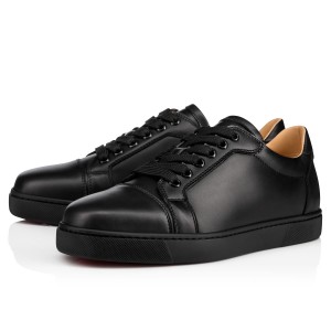 Tenis Christian Louboutin Vieira Planos Negros | DOI-581426