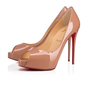 Zapatos Plataforma Christian Louboutin New Very Privé 120 mm Nude | USK-714268
