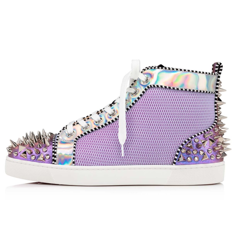 Altos Christian Louboutin Lou Pik Pik 2 Version Lilac Smoke | JEL-267341