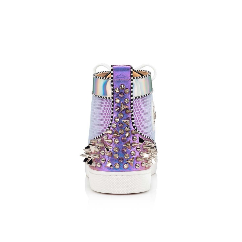 Altos Christian Louboutin Lou Pik Pik 2 Version Lilac Smoke | JEL-267341