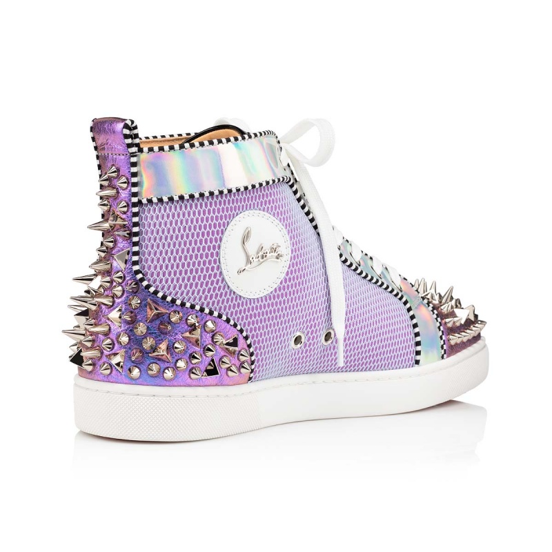 Altos Christian Louboutin Lou Pik Pik 2 Version Lilac Smoke | JEL-267341
