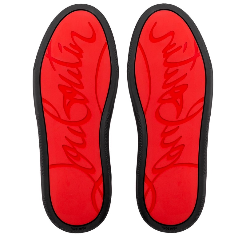 Altos Christian Louboutin Loubikick Planos Negros | GRA-637250
