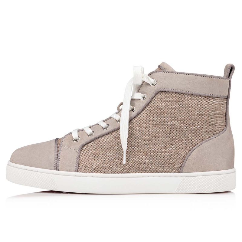 Altos Christian Louboutin Louis Beige | LNU-830492