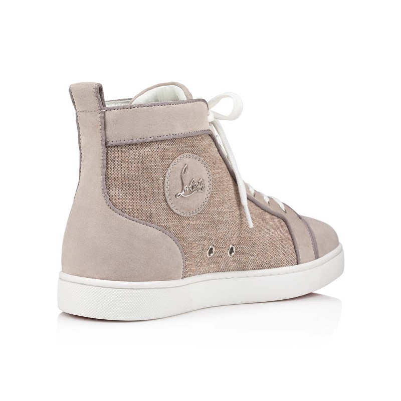Altos Christian Louboutin Louis Beige | LNU-830492
