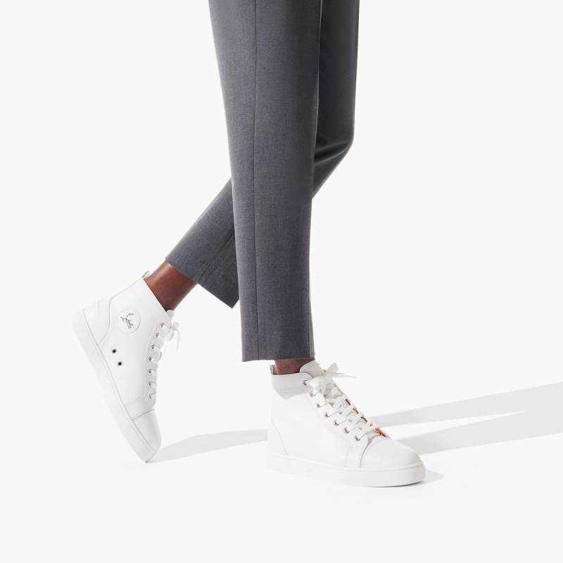 Altos Christian Louboutin Louis Blancos | QRF-649813