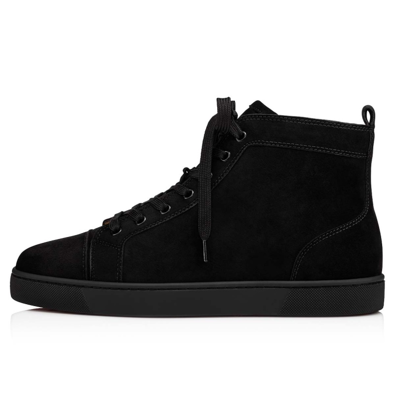 Altos Christian Louboutin Louis Negros Negros | JQT-792384