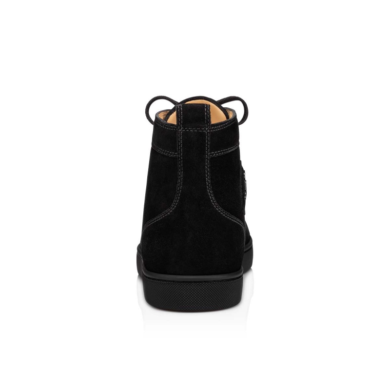 Altos Christian Louboutin Louis Negros Negros | JQT-792384