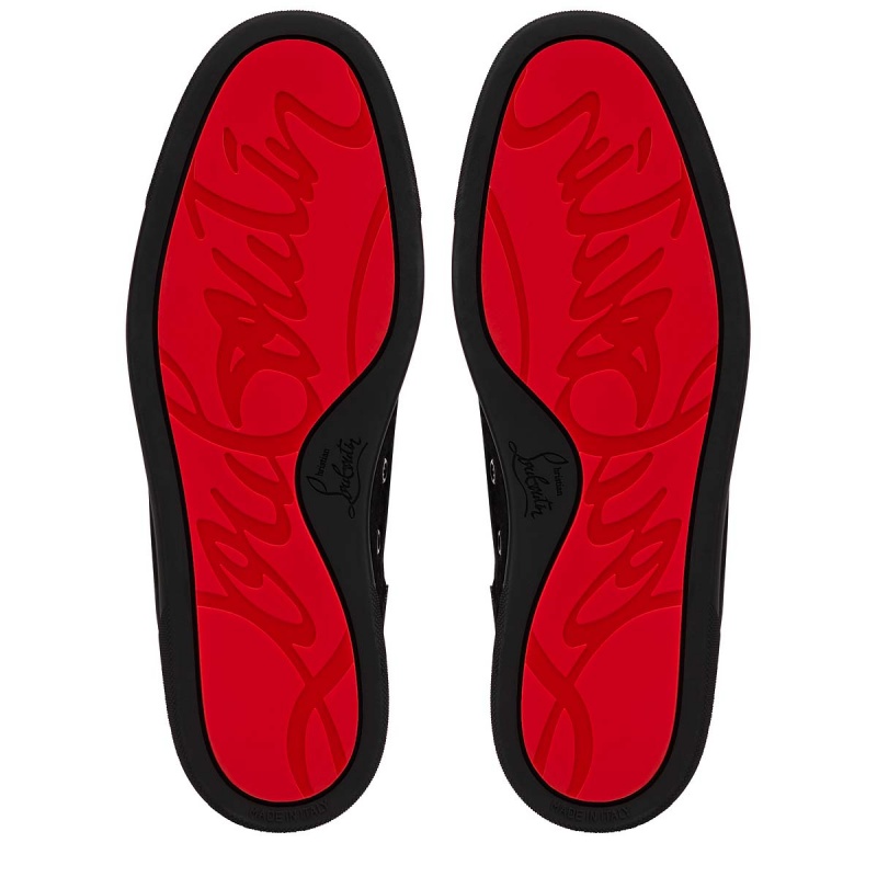 Altos Christian Louboutin Louis Negros Negros | JQT-792384