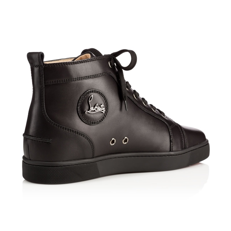 Altos Christian Louboutin Louis Negros Negros | AMH-048265