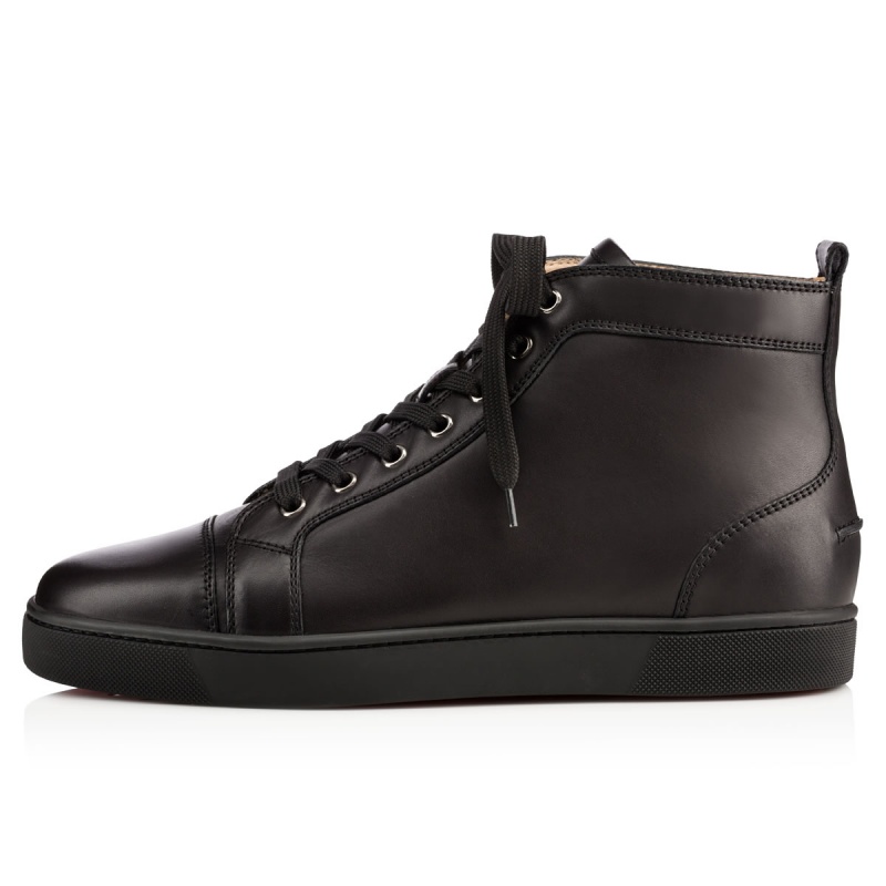 Altos Christian Louboutin Louis Negros Negros | AMH-048265