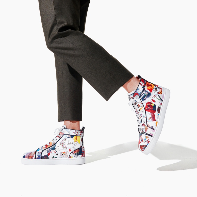 Altos Christian Louboutin Louis Negros | WJO-265098