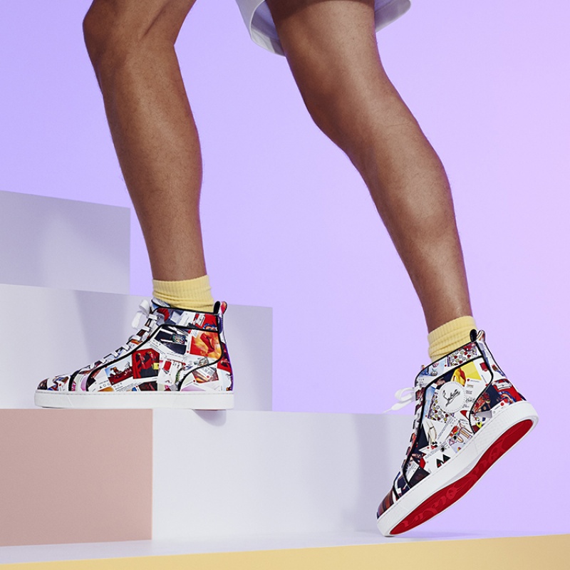 Altos Christian Louboutin Louis Negros | WJO-265098