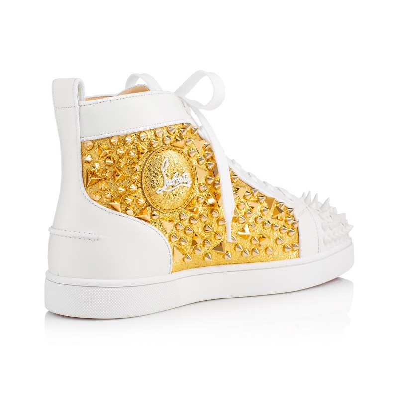 Altos Christian Louboutin No Limit 018 Planos Dorados | LDF-916758
