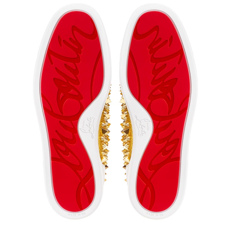 Altos Christian Louboutin No Limit 018 Planos Dorados | LDF-916758