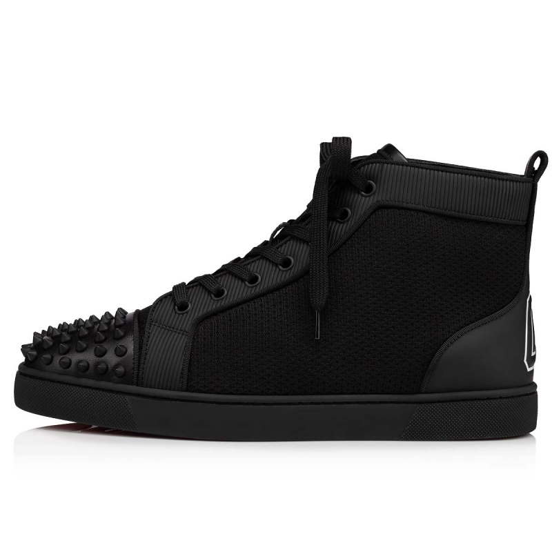 Altos Christian Louboutin Varsilou Spikes Negros | DNX-142578