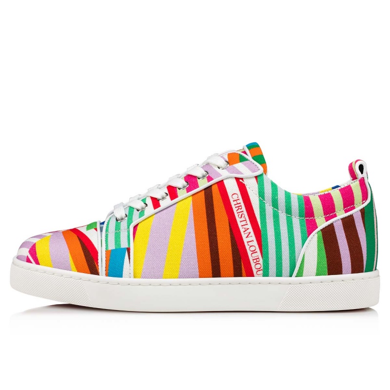 Bajos Christian Louboutin Louis Junior Multi / Bianco | XGU-570368