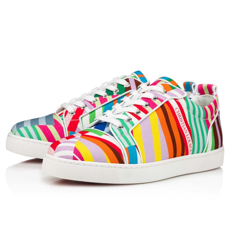 Bajos Christian Louboutin Louis Junior Multi / Bianco | XGU-570368