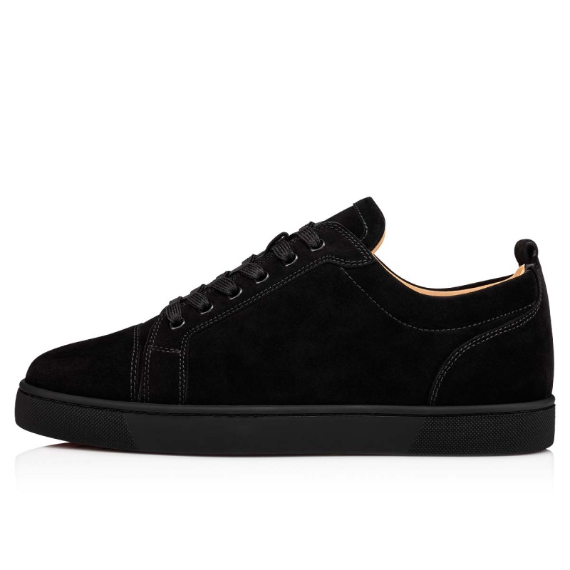 Bajos Christian Louboutin Louis Junior Negros | CGP-974536