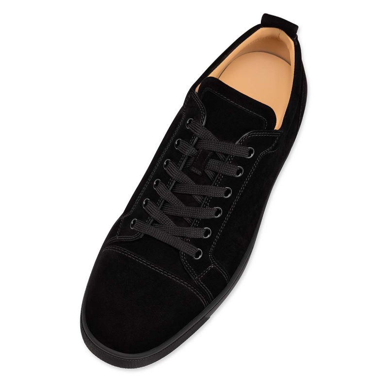 Bajos Christian Louboutin Louis Junior Negros | CGP-974536