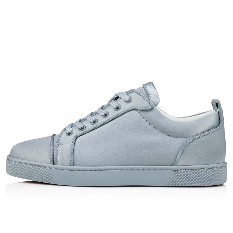 Bajos Christian Louboutin Louis Junior Orlato Azules Claro | CFQ-769831