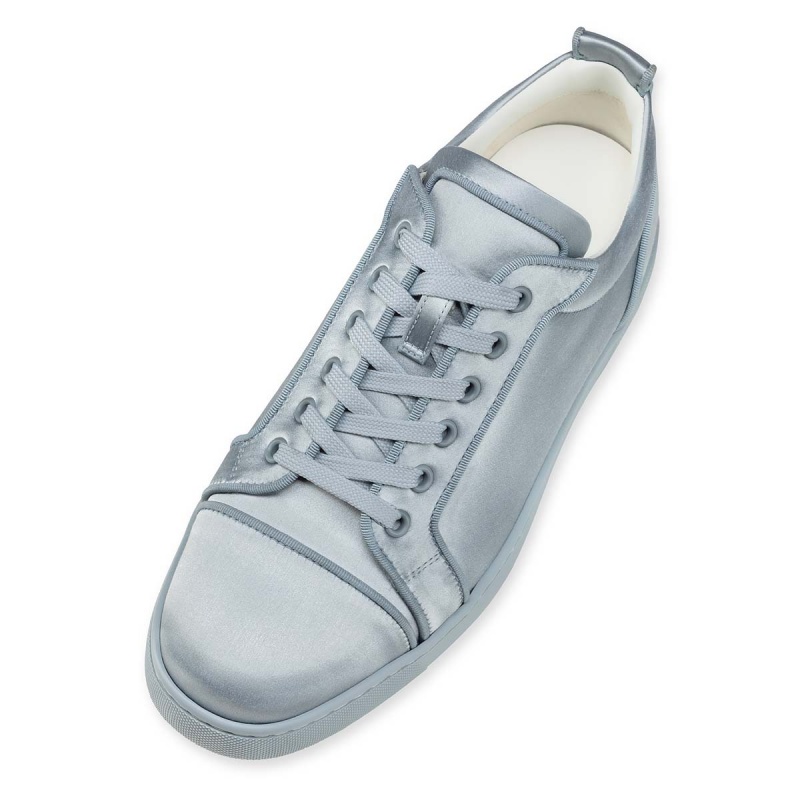 Bajos Christian Louboutin Louis Junior Orlato Azules Claro | CFQ-769831